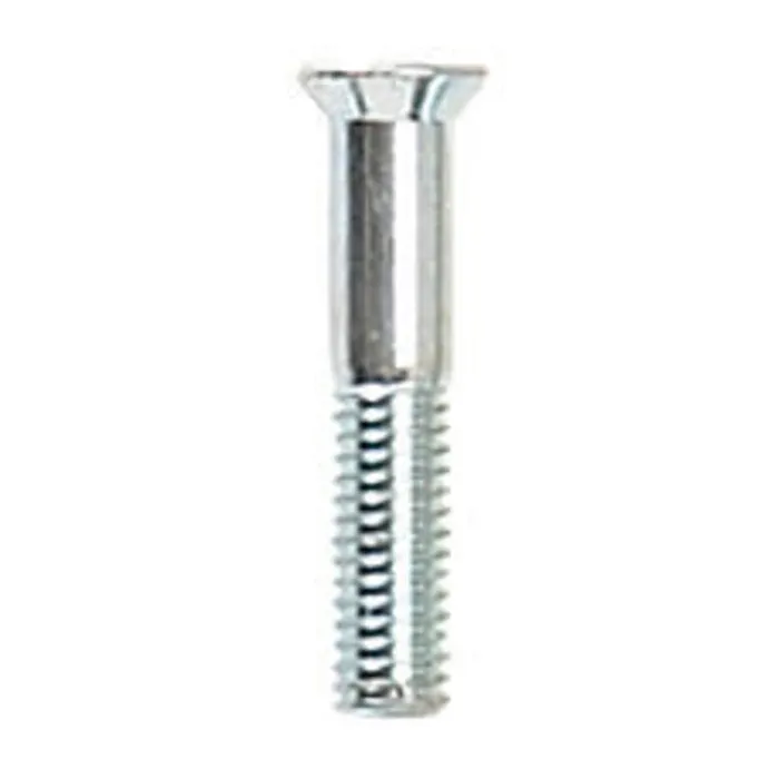 1" Silver Allen Shorty's Style Mounting Hardware 100 Pack