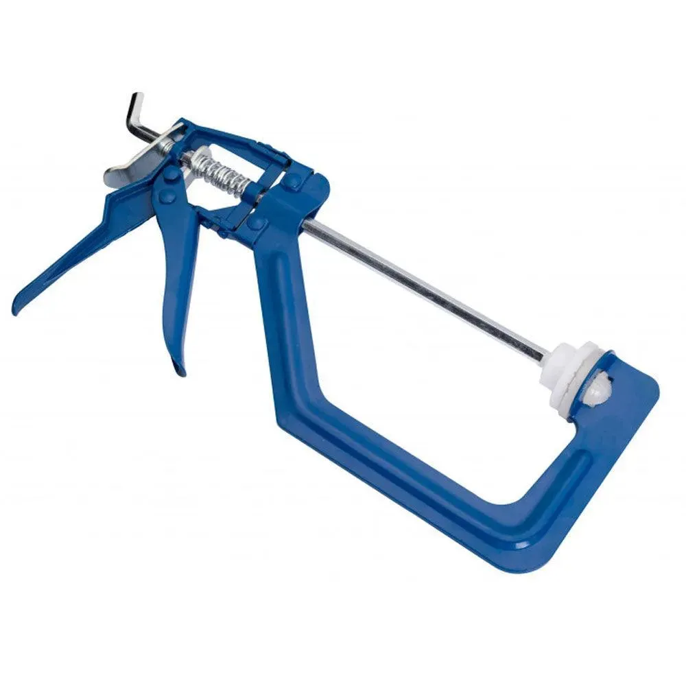 2pc One Handed 6" Ratchet Clamp Quick Release Includes Non Marking Covers