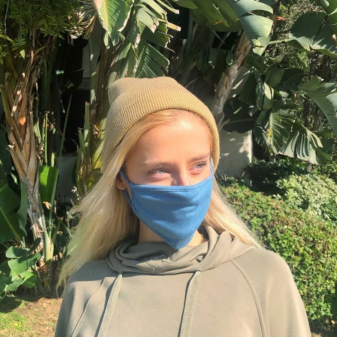 3-Pack Blue Face Masks