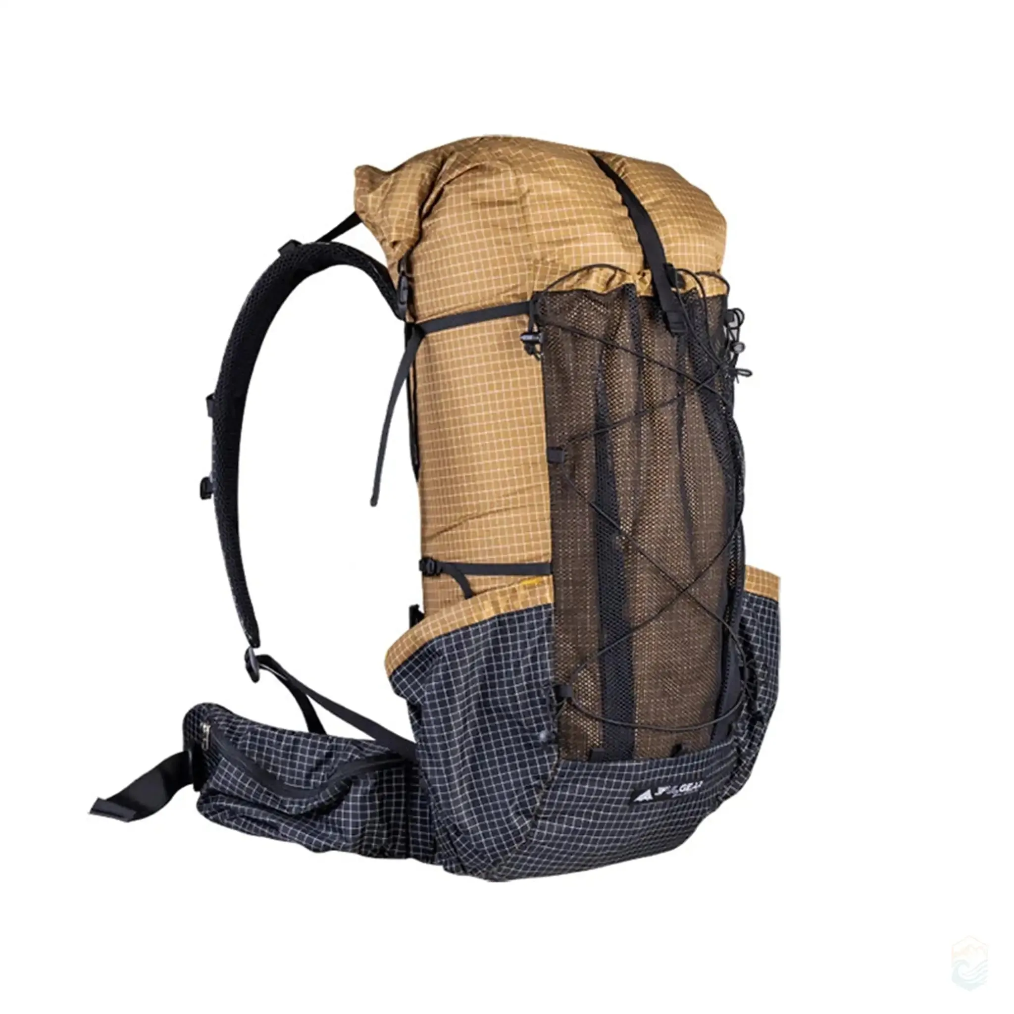 3F UL Gear 40 16L Ultralight Frameless Hiking Backpack - Lightweight, Waterproof