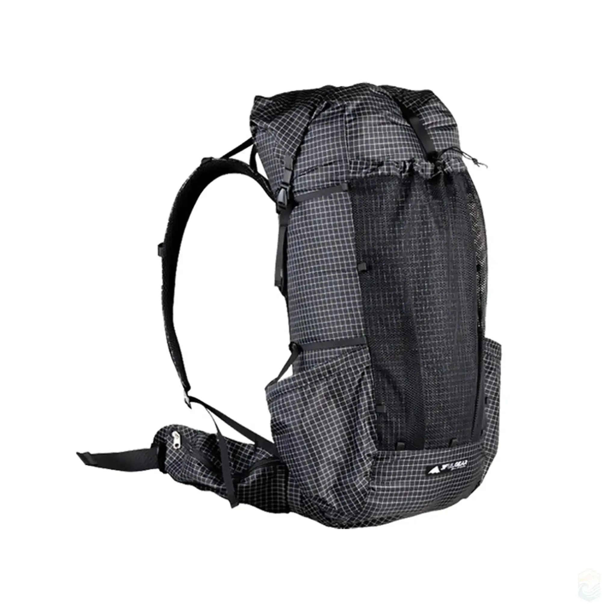 3F UL Gear 40 16L Ultralight Frameless Hiking Backpack - Lightweight, Waterproof