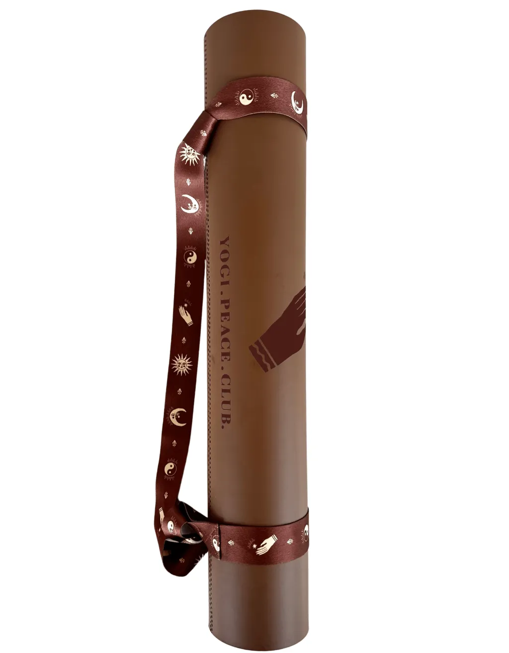 5 mm Deluxe Spice Yoga Mat   Strap