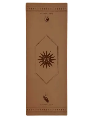 5 mm Deluxe Spice Yoga Mat   Strap
