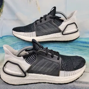 Adidas UltraBoost 19 Oreo White Black Running Shoes - Womens 8.5