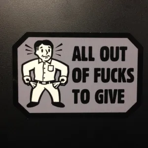 ALL OUT STICKER