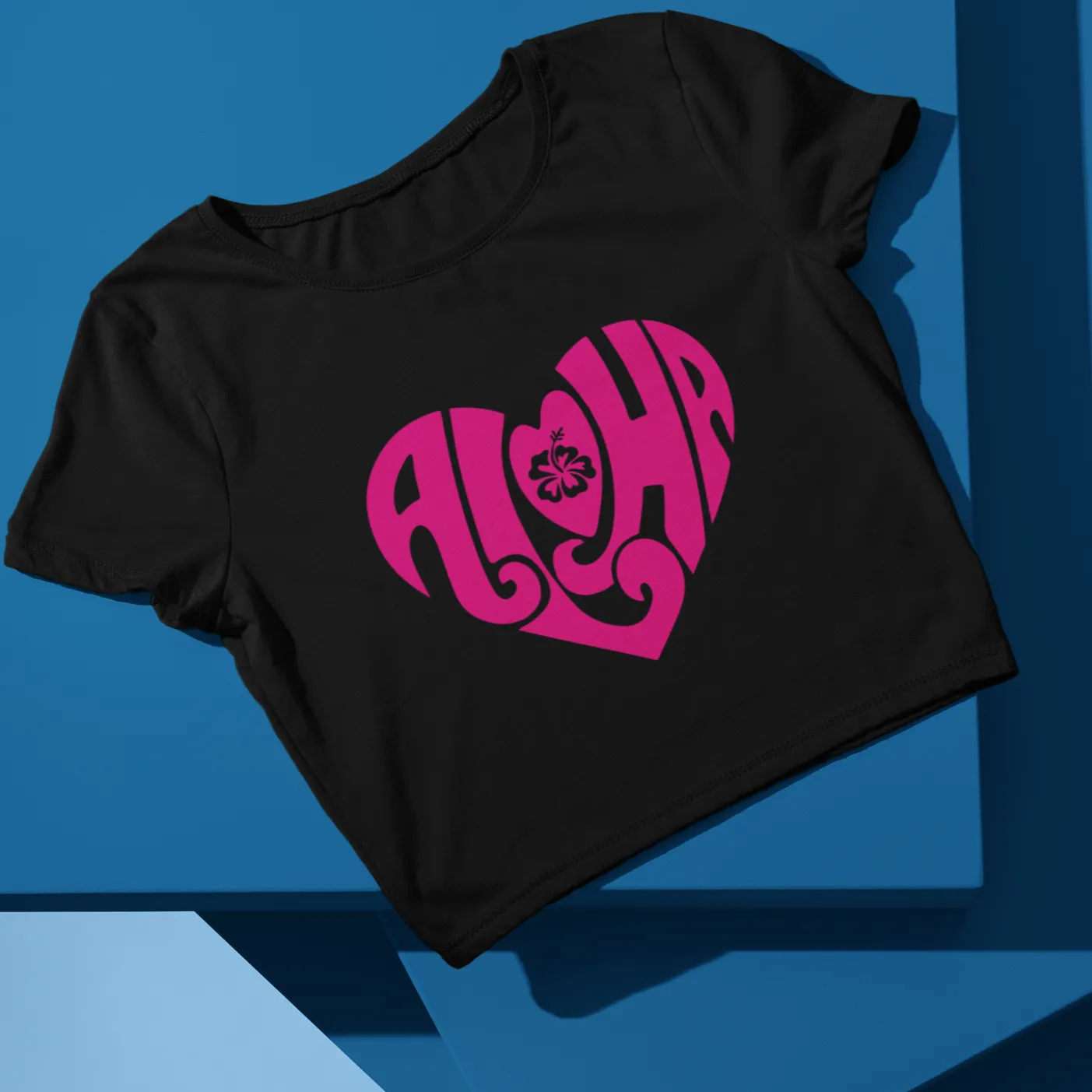 ALOHA LOVE CROP TOP