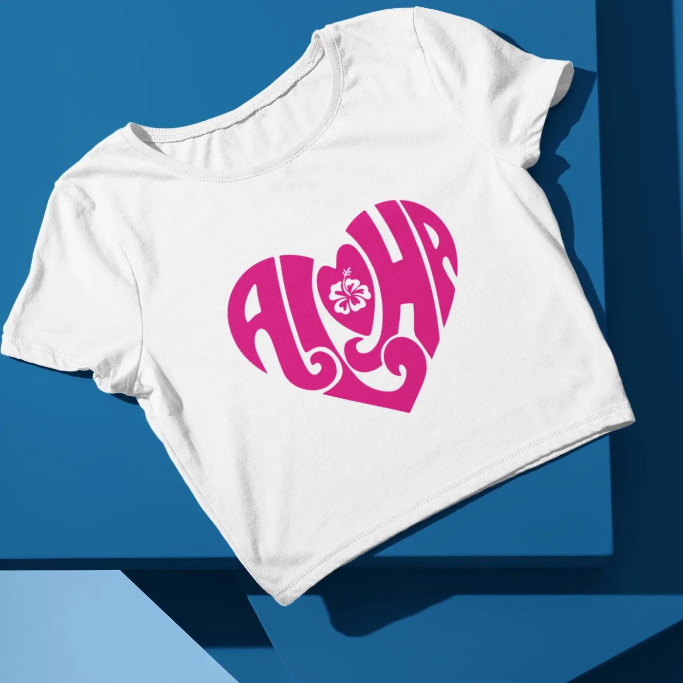 ALOHA LOVE CROP TOP