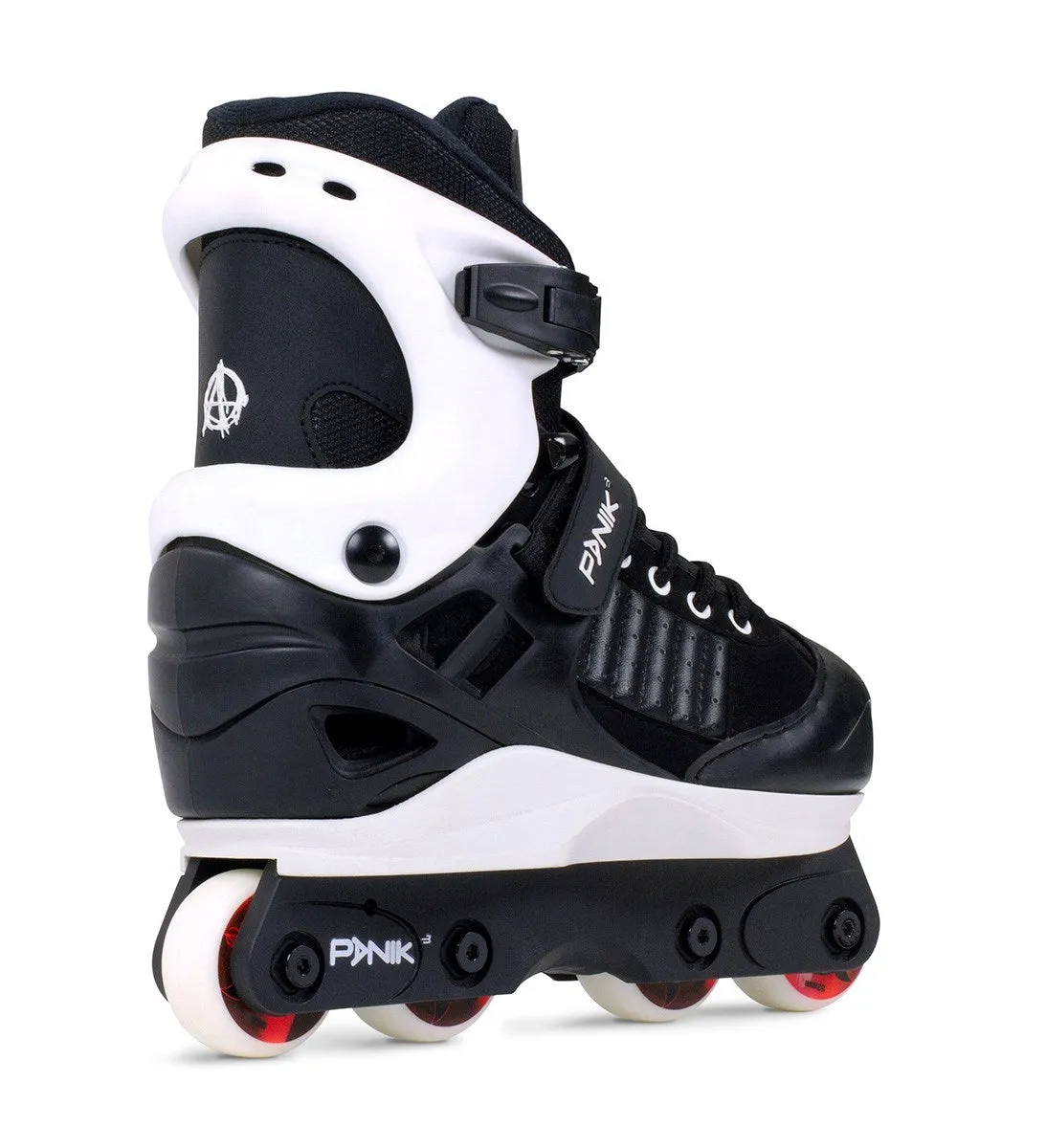 Anarchy Panik 3 Aggresive Inline Skates UK 2-5 / EU 34-38 Black/White