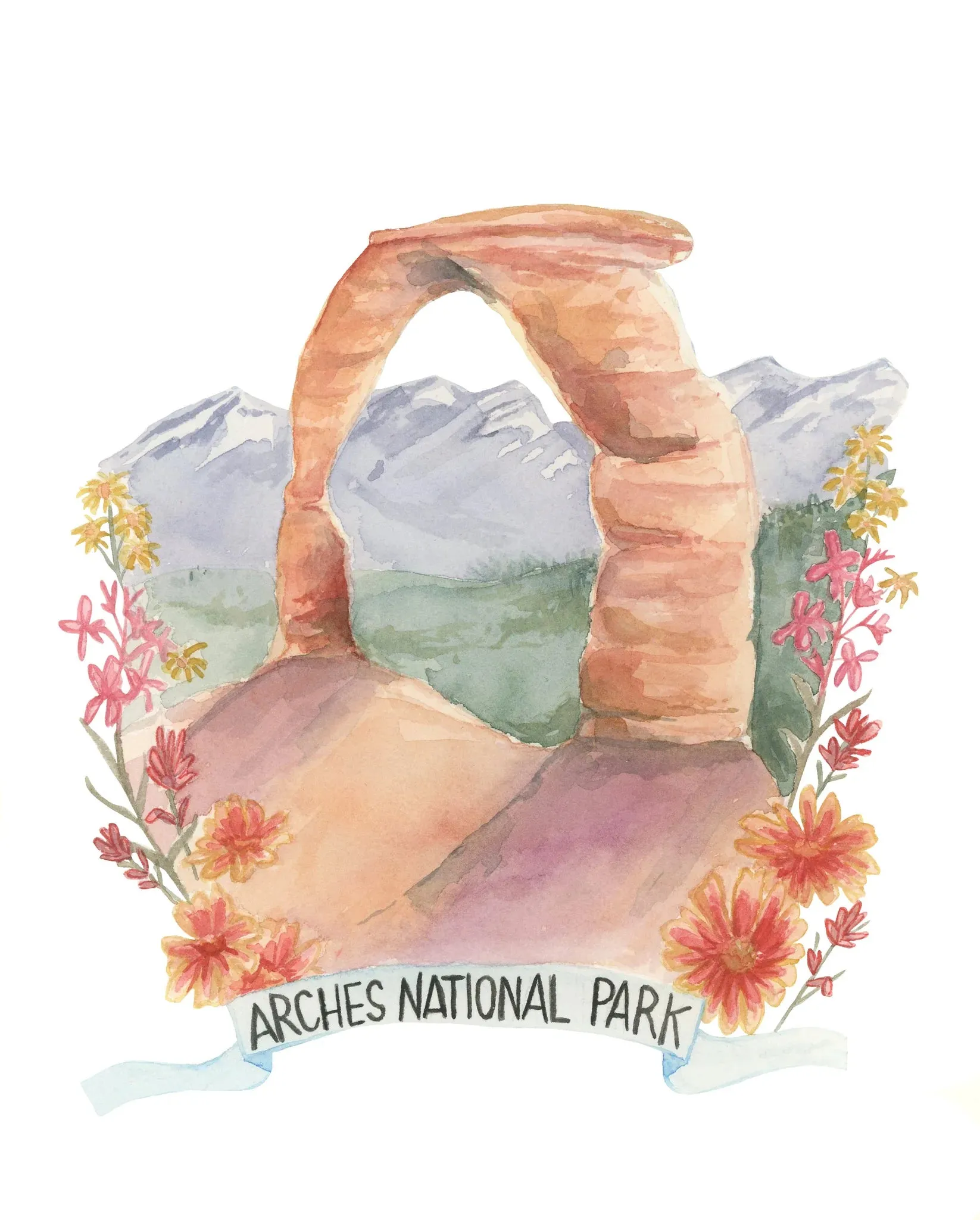Arches National Park Card