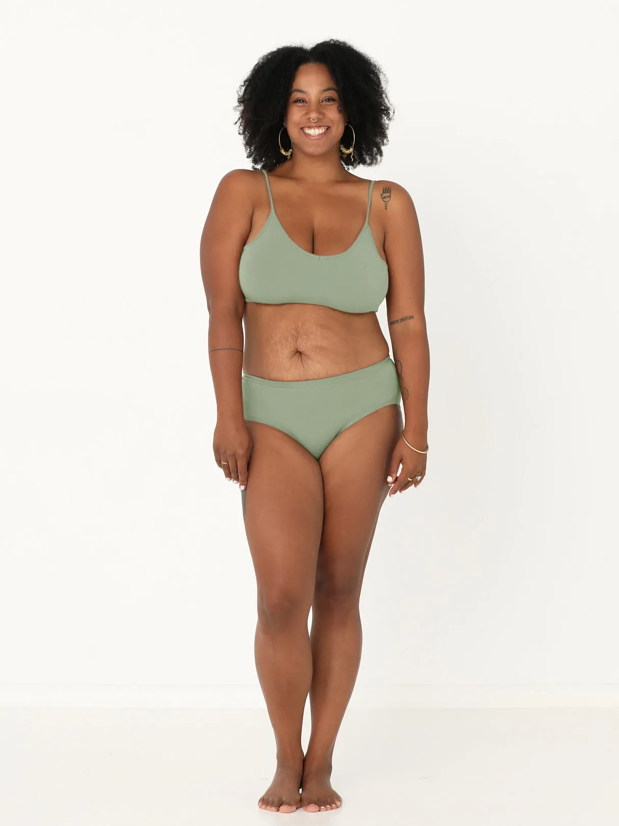 Bamboo Yoga Top 2.0 - Eucalyptus