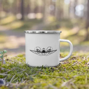 Baron Pilot Enamel Mug