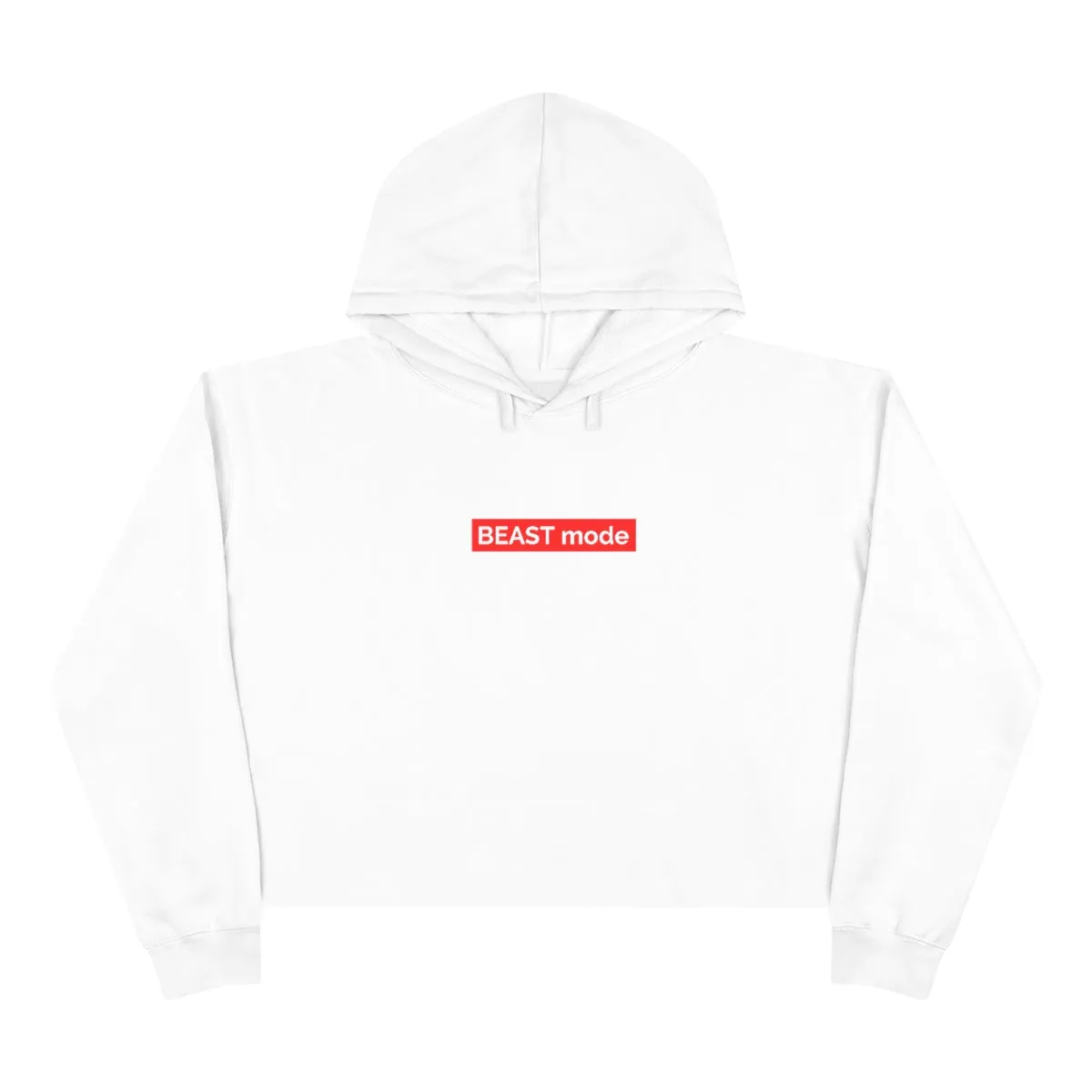 BEAST MODE CROP HOODIE