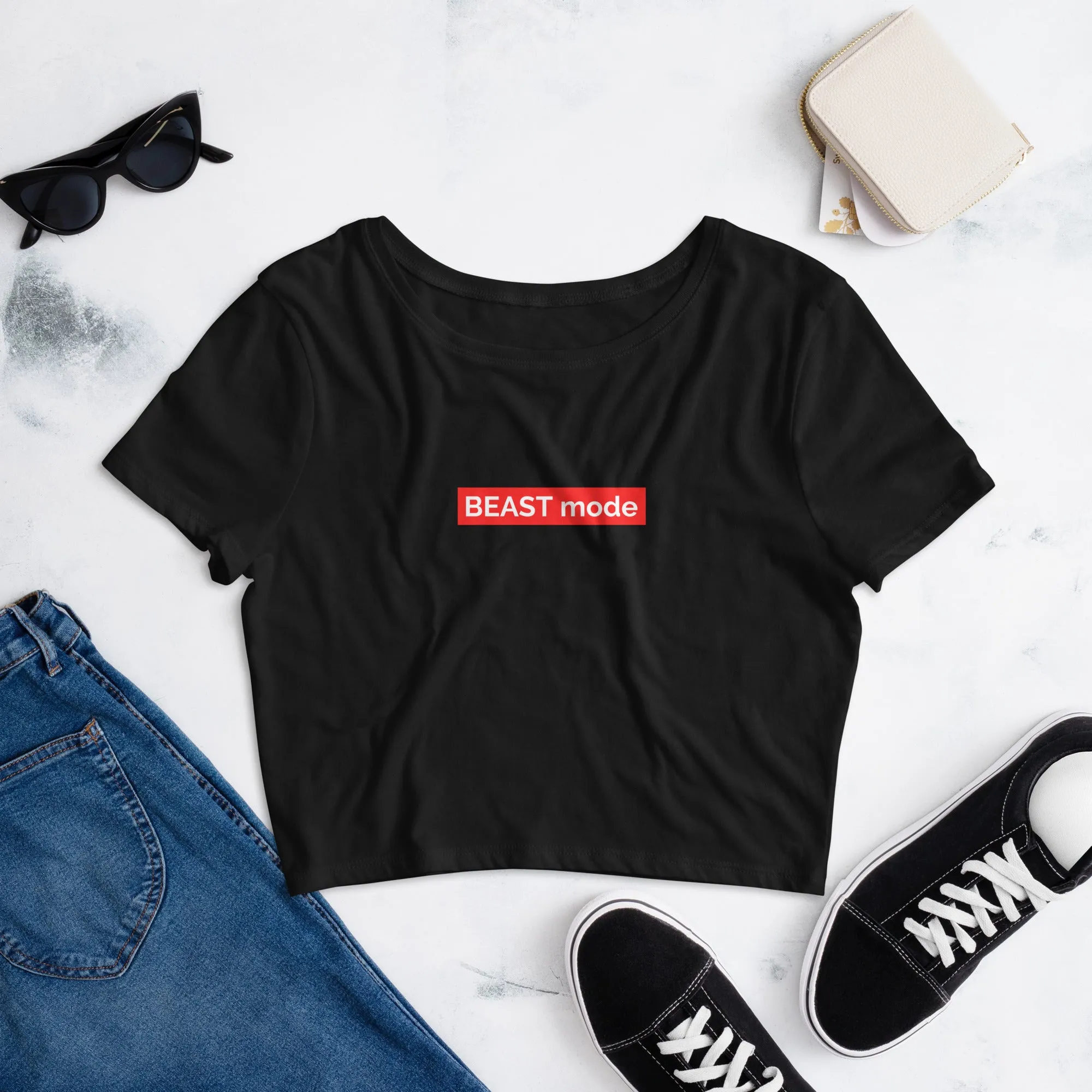 BEAST MODE CROP TOP