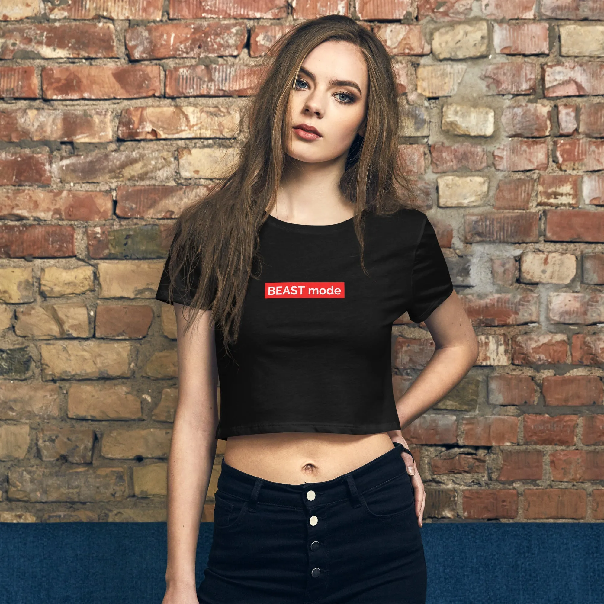 BEAST MODE CROP TOP