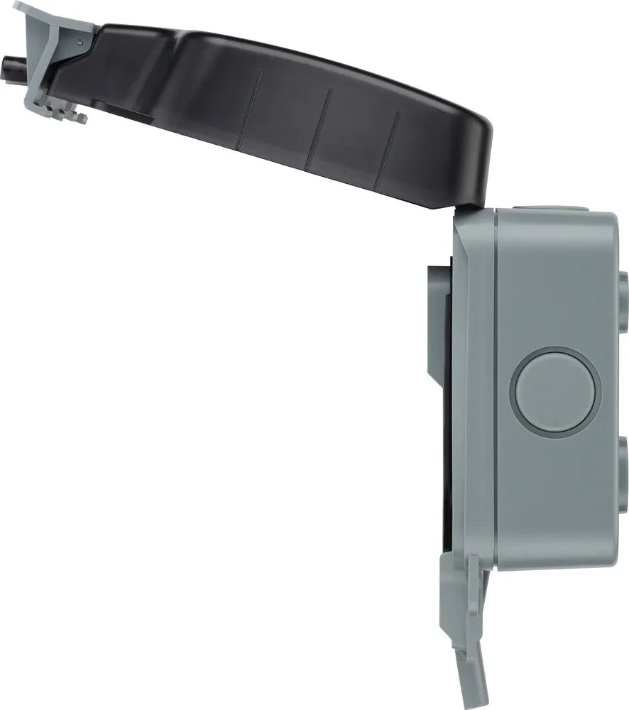 BG WP22ARCD-02 Weatherproof Nexus Storm 13A 2G Type A RCD Switched Socket (Latching)