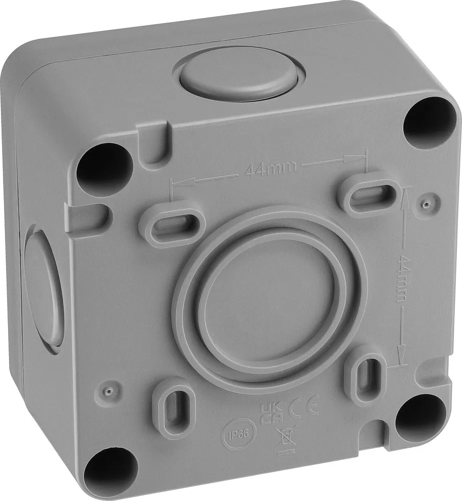 BG WP30-02 Weatherproof Nexus Storm 20AX 1G DP Switch