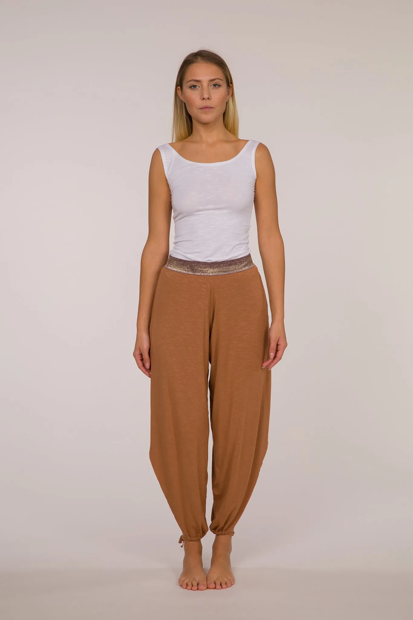 Boho Harem Pants - Bronze