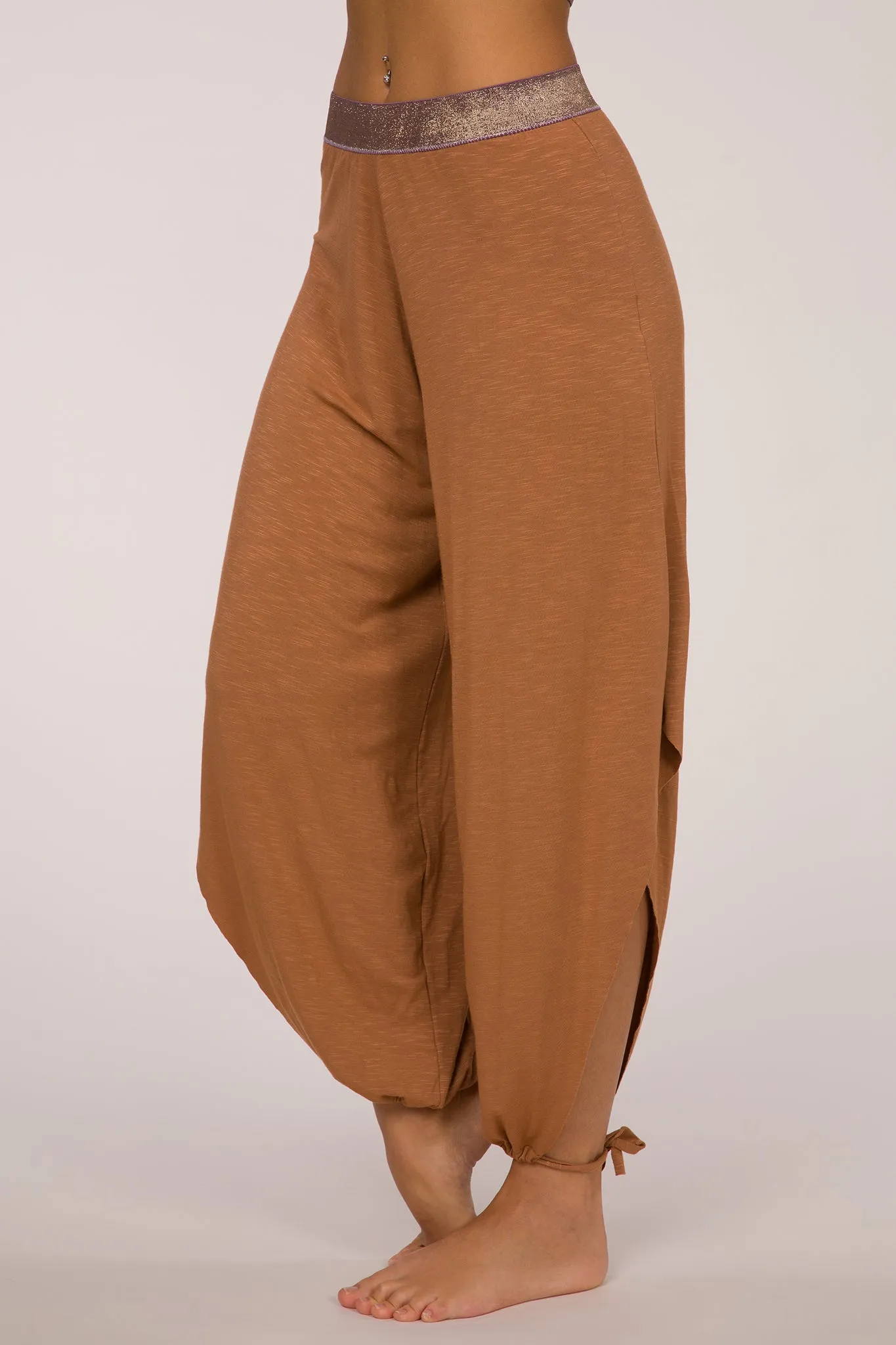Boho Harem Pants - Bronze