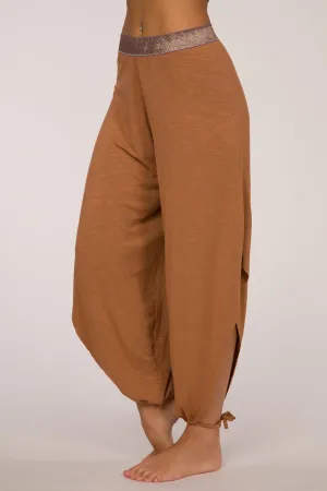 Boho Harem Pants - Bronze