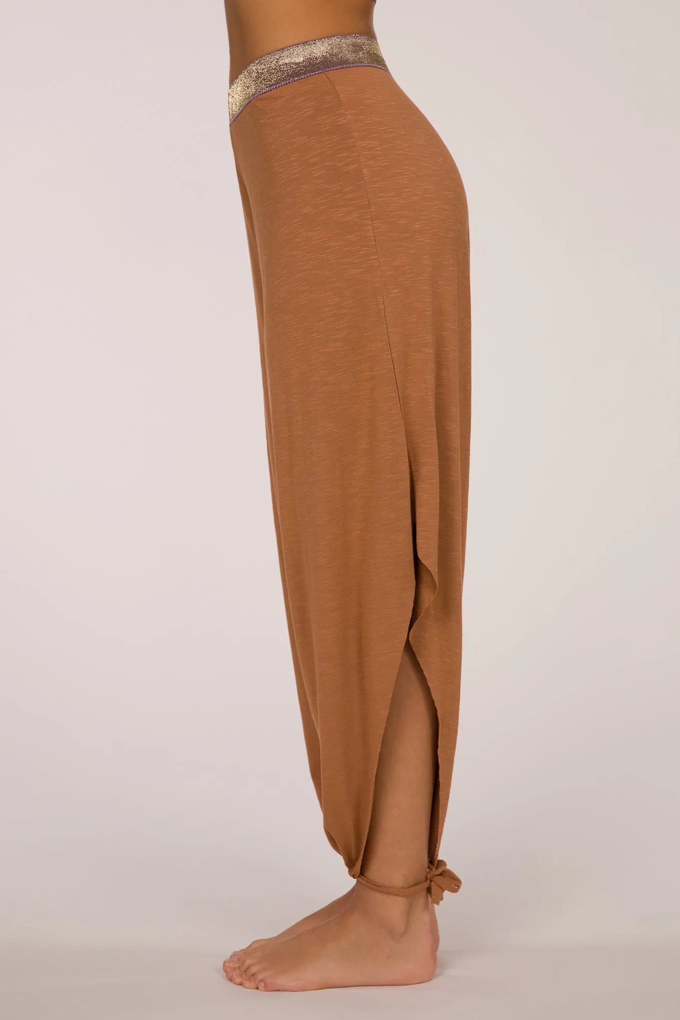 Boho Harem Pants - Bronze