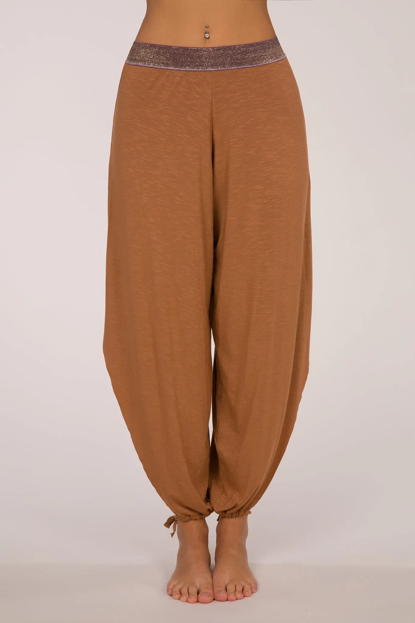 Boho Harem Pants - Bronze