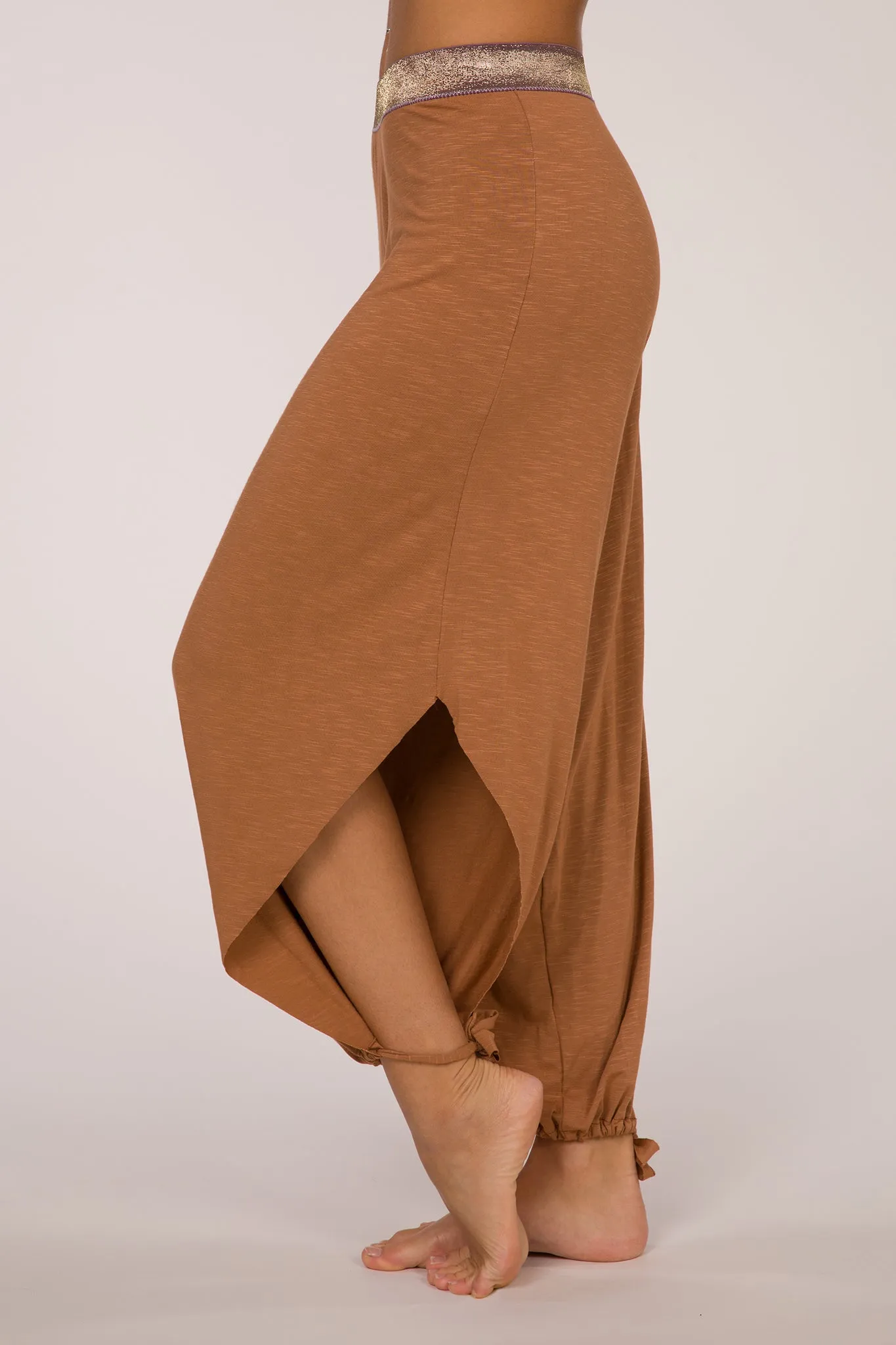 Boho Harem Pants - Bronze