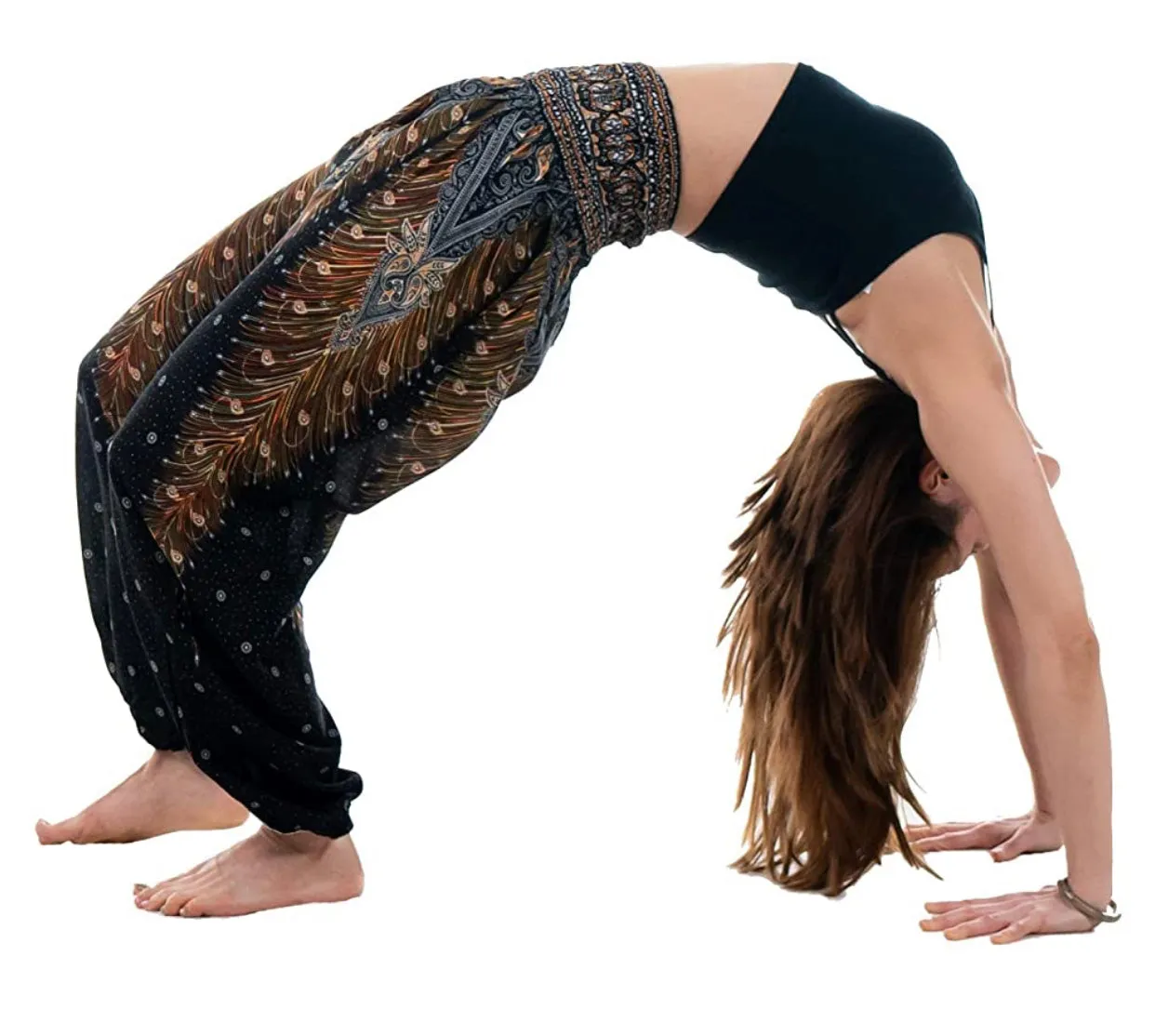 Boho yoga pants