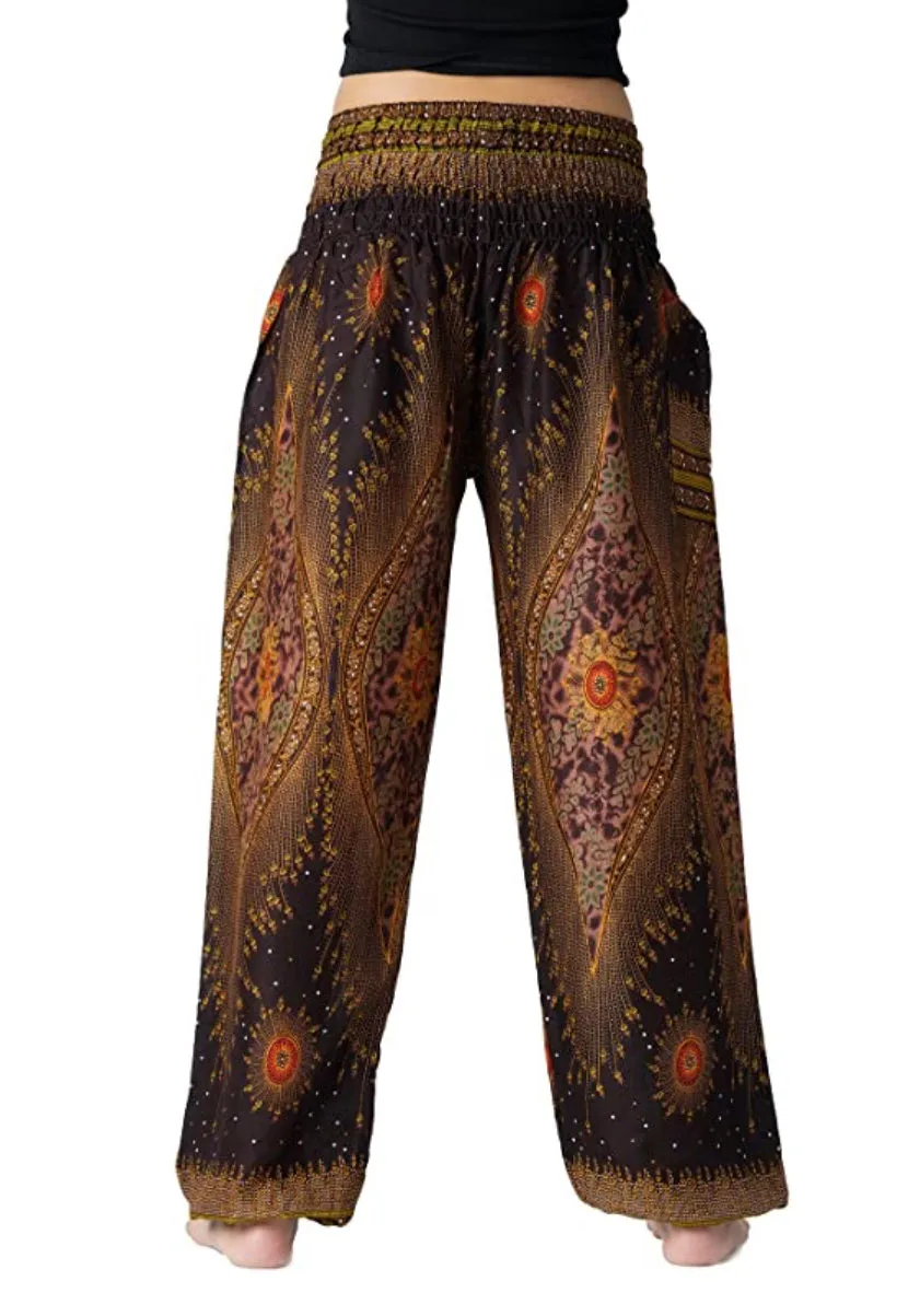 Boho yoga pants