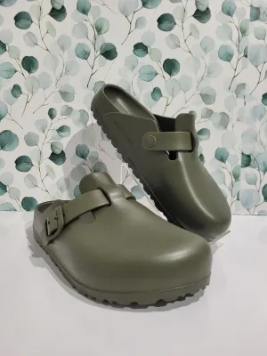 Boston EVA Khaki Narrow by Birkenstock