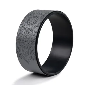 botthms Grey PU Yoga Wheel