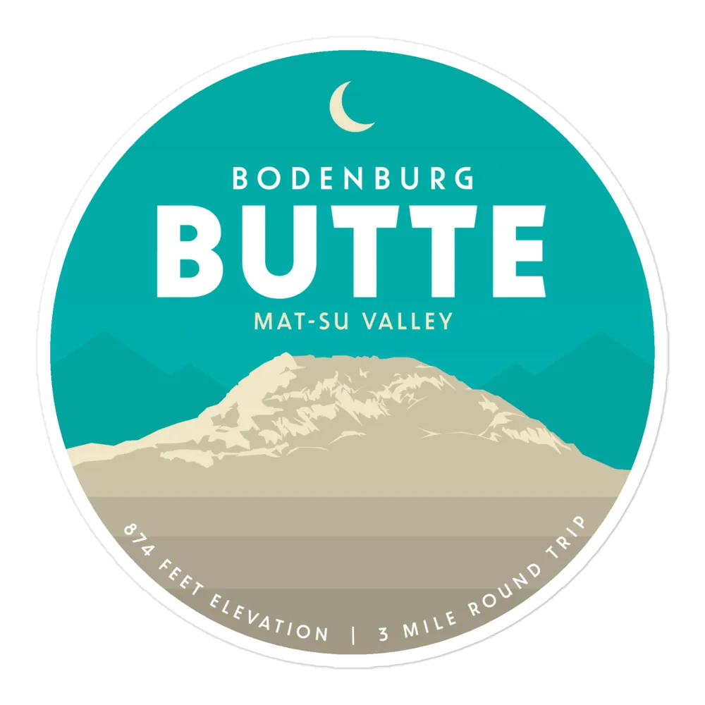 Butte Sticker