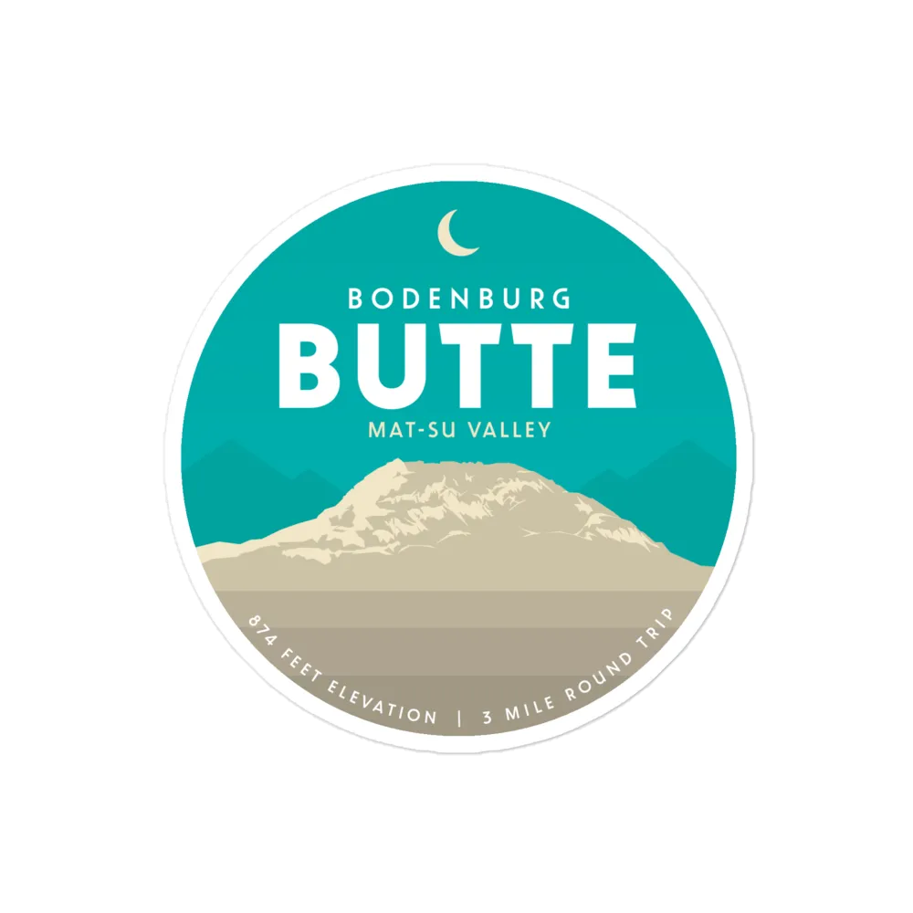 Butte Sticker
