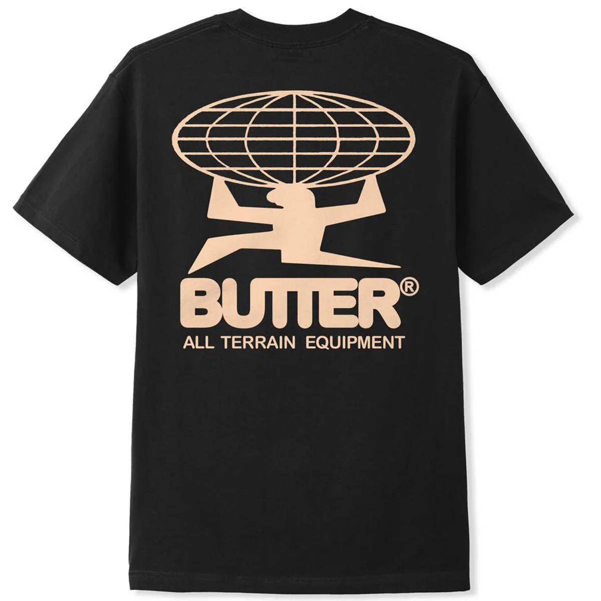 Butter Goods - All Terrain Tee Black