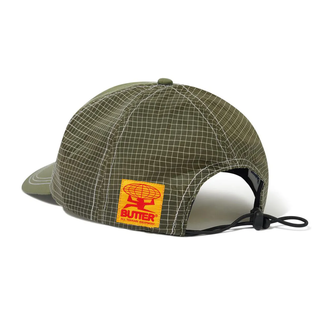 Butter Goods - Nylon Ripstop 6 Panel Cap Army