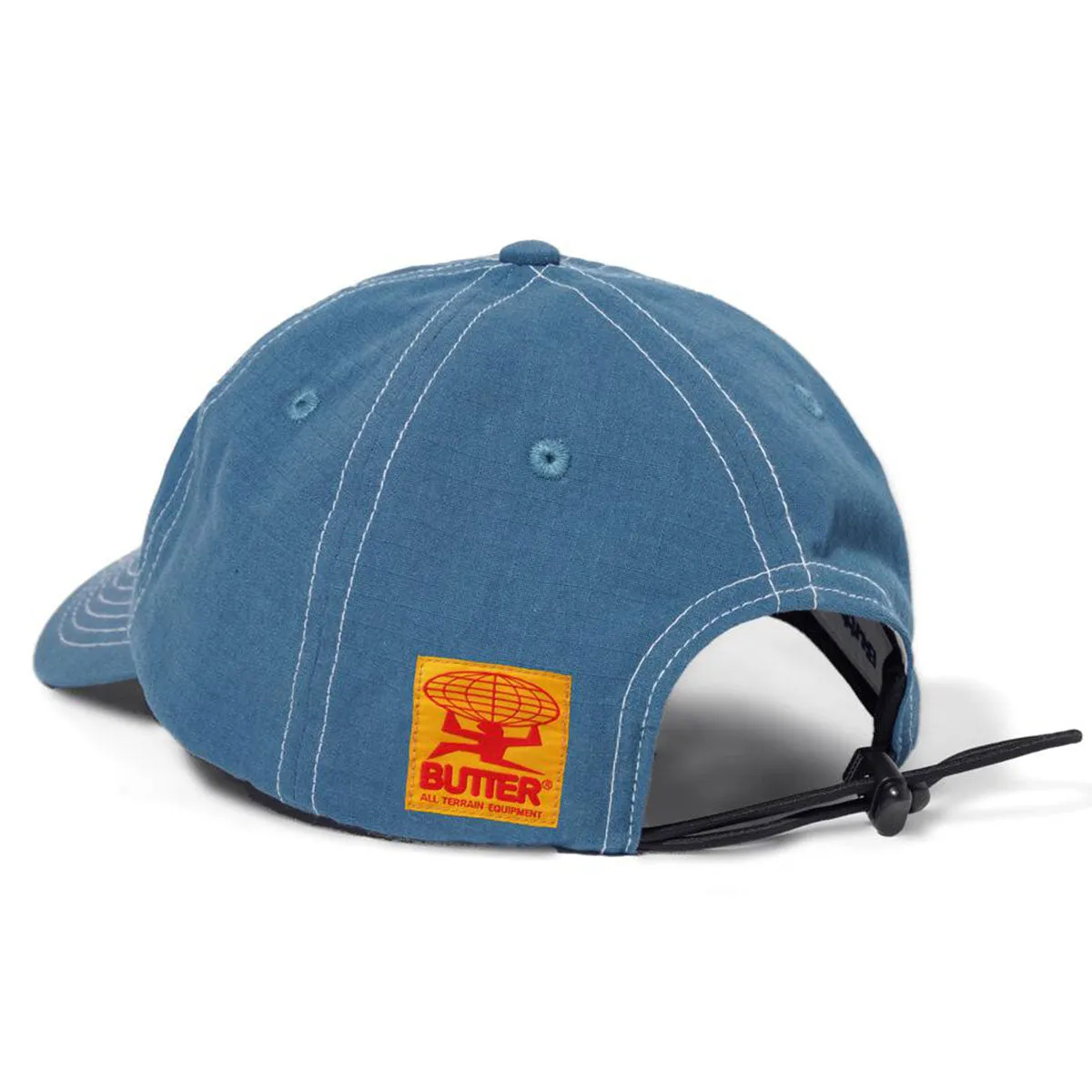Butter Goods - Washed Ripstop 6 Panel Cap Navy