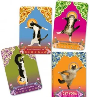 Cat Yoga Postcards