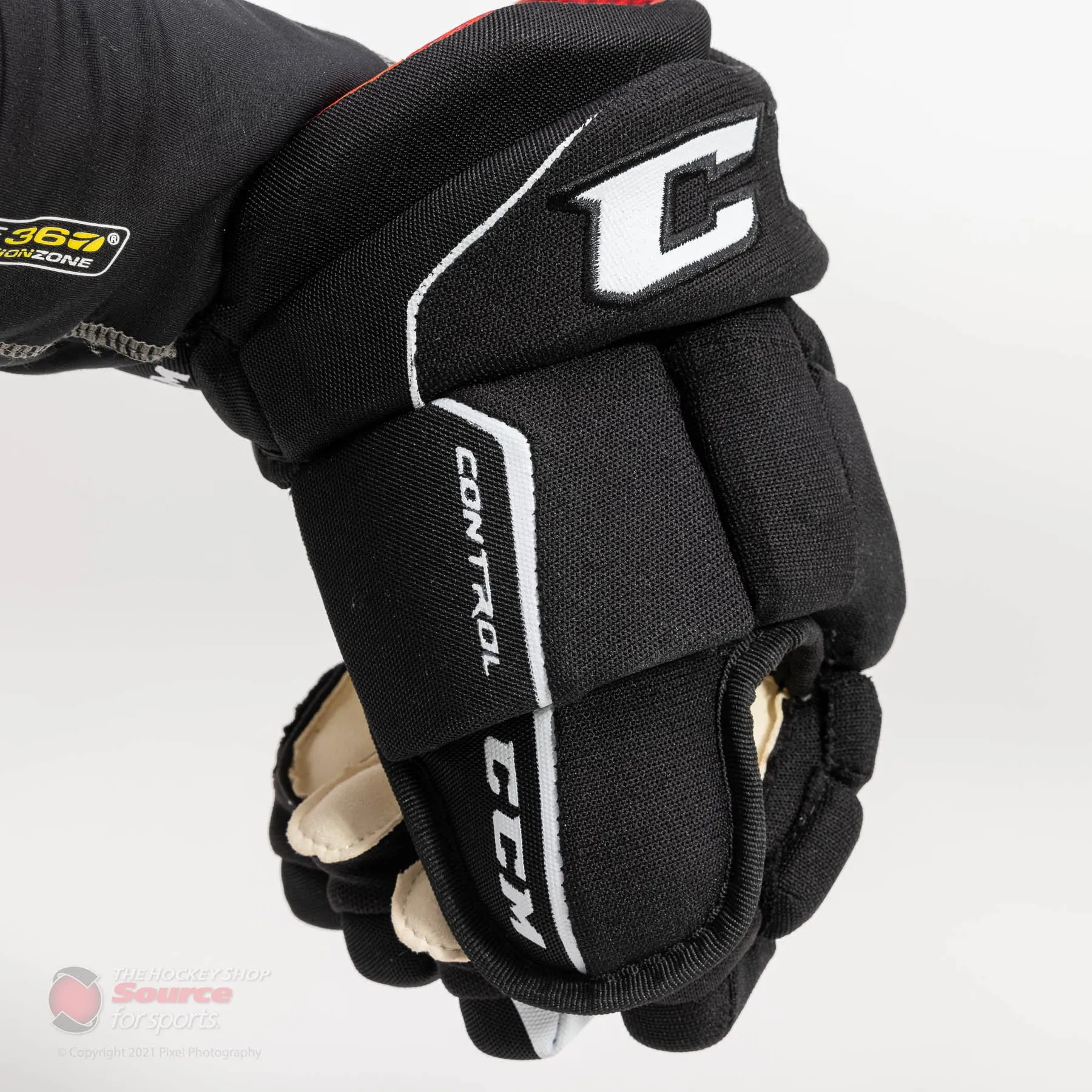 CCM Jetspeed Control Junior Hockey Gloves - (2021)