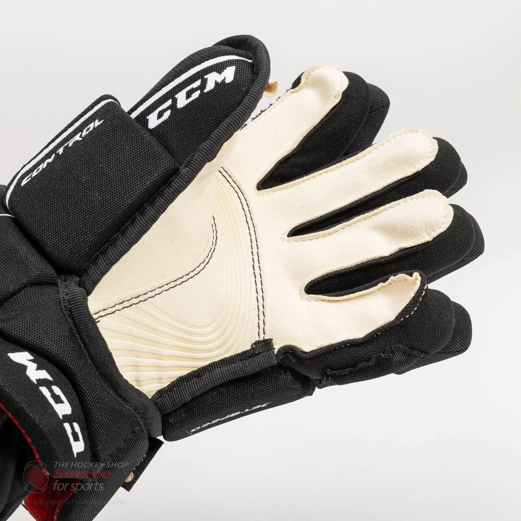 CCM Jetspeed Control Junior Hockey Gloves - (2021)