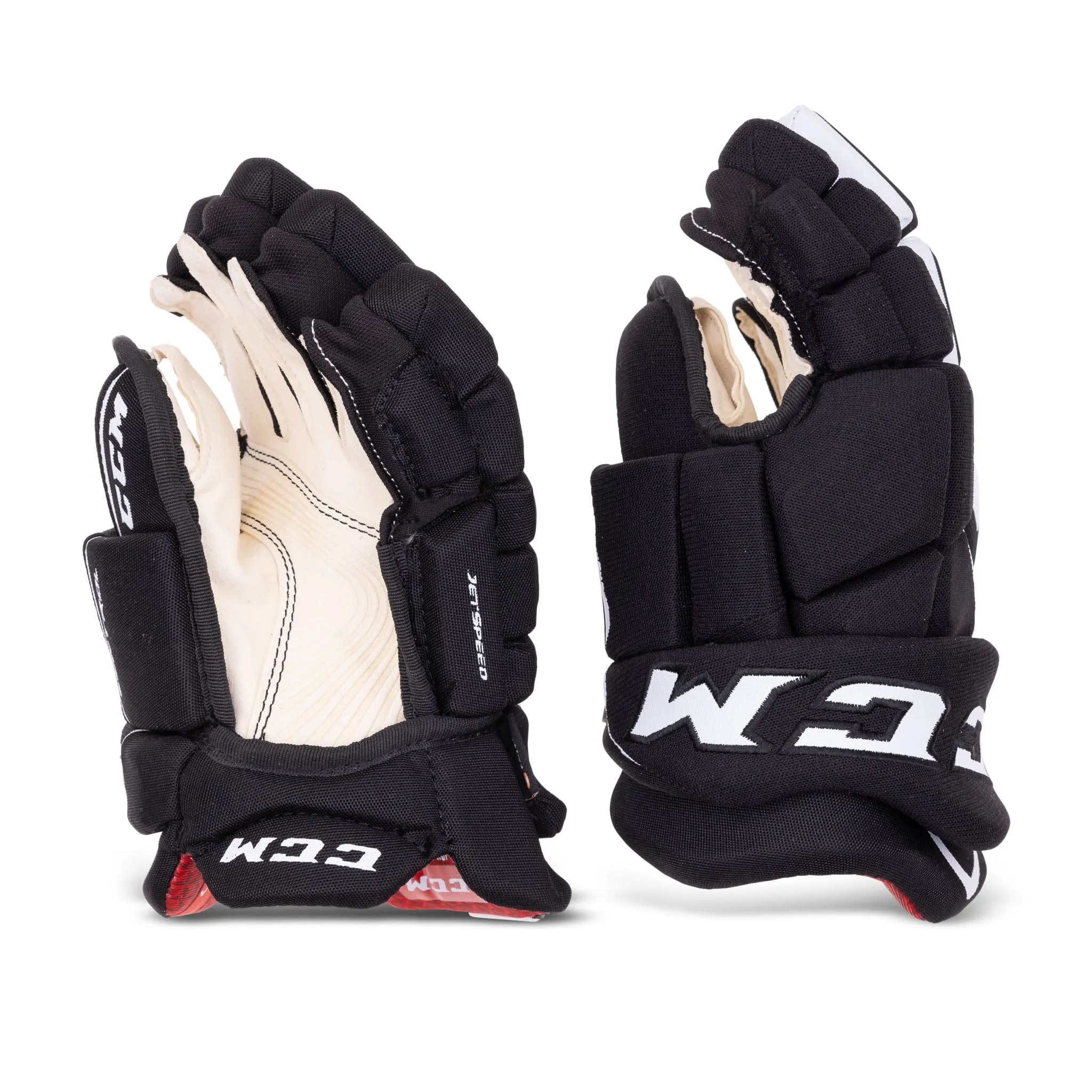 CCM Jetspeed Control Junior Hockey Gloves - (2021)