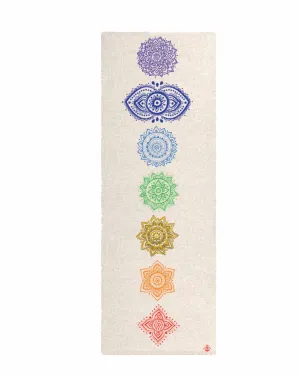 CHAKRA HEMP YOGA MAT