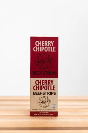 Cherry Chipotle Beef Jerky Strips