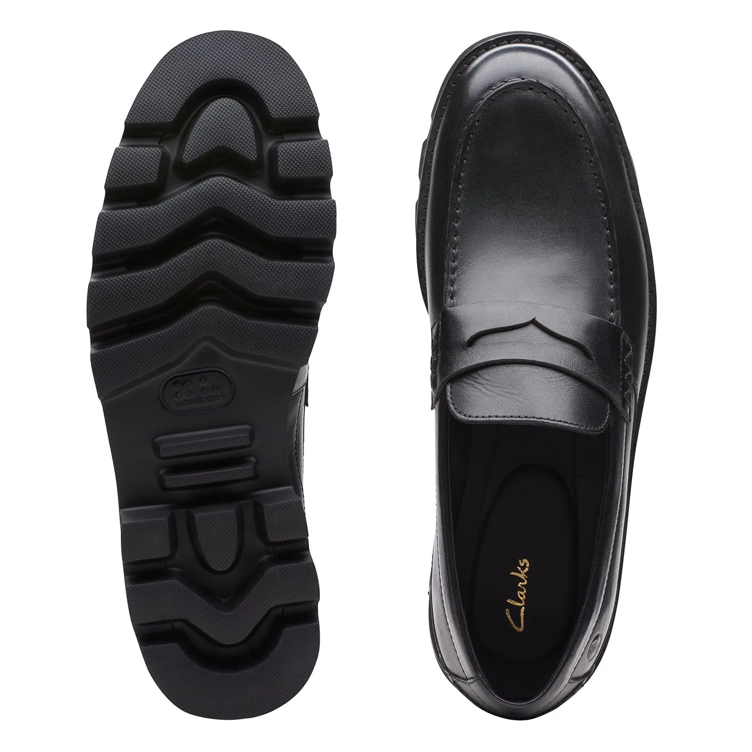 Clarks Badell Slip Shoes (Standard Fit)