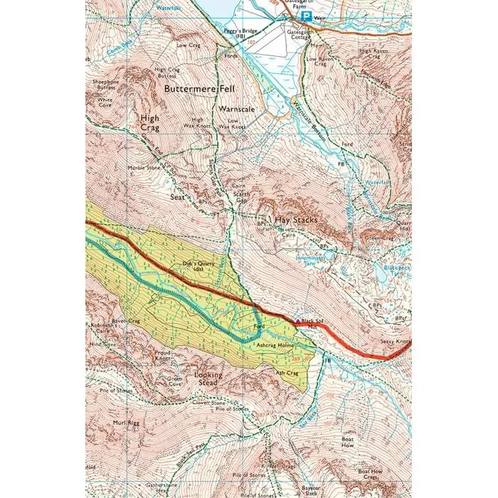 Coast to Coast  Walk Topo Route Map Booklet