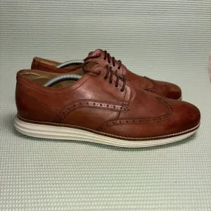 Cole Haan Original Grand Wingtip Oxford Shoes Men’s Size 11.5M C26471 Brown
