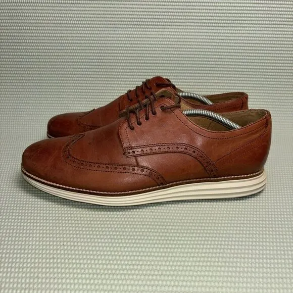 Cole Haan Original Grand Wingtip Oxford Shoes Men’s Size 11.5M C26471 Brown