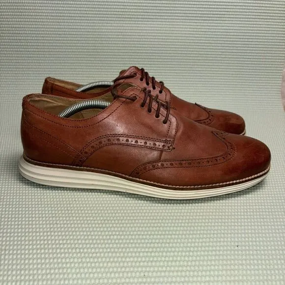 Cole Haan Original Grand Wingtip Oxford Shoes Men’s Size 11.5M C26471 Brown