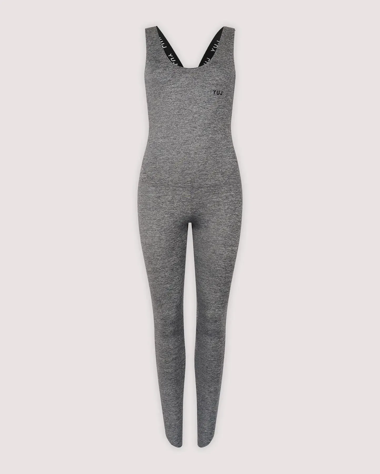 Combinaison de yoga gris chiné TADASANA