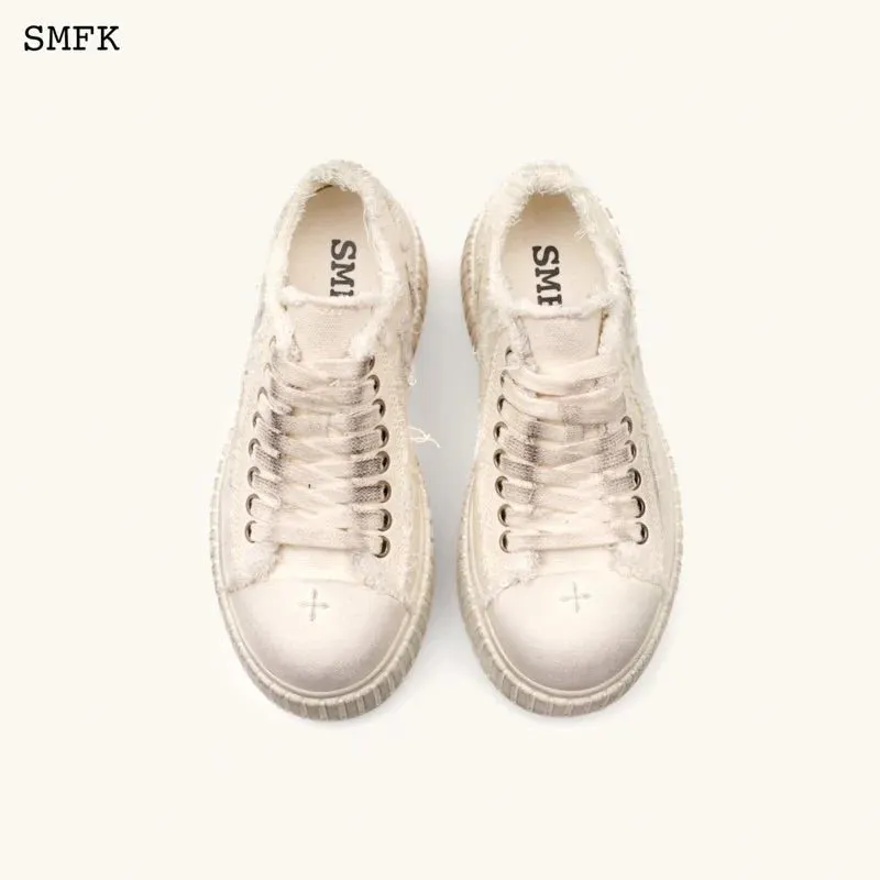 Compass Rove Skaters Shoes In Cream