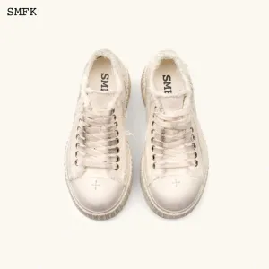 Compass Rove Skaters Shoes In Cream
