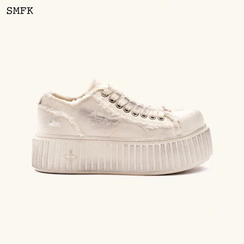 Compass Rove Skaters Shoes In Cream